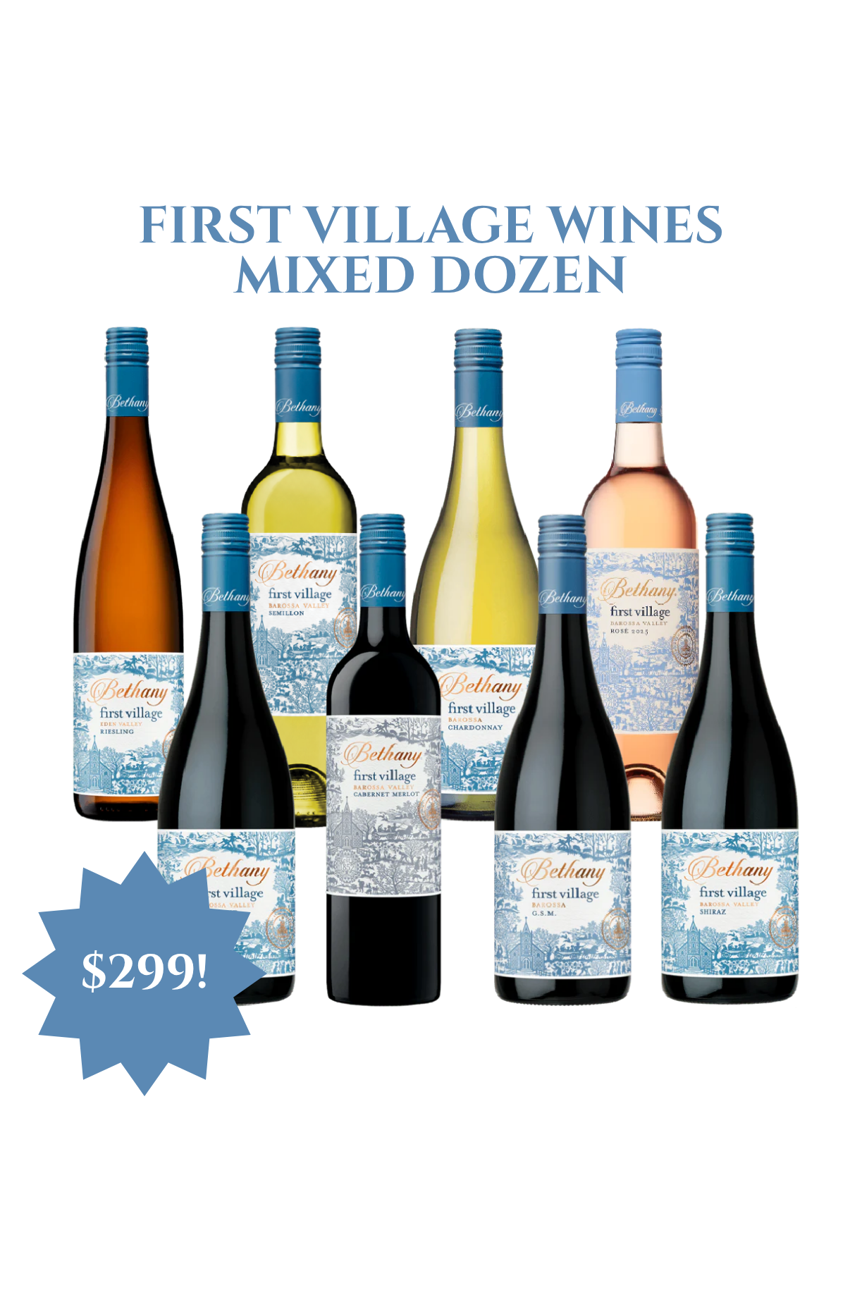 First Village Wines Mixed Dozen - $299 OFFER